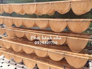 Bánh phồng khoai môn Cà Mau