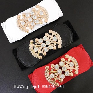 Thắt lưng phối đầm bản 6cm
