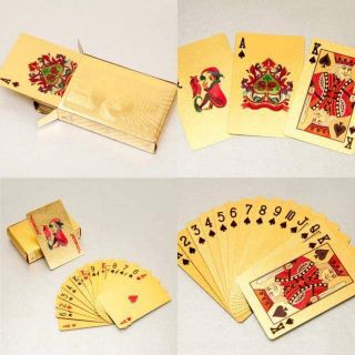 Bộ bài tây mạ vàng loại đẹp