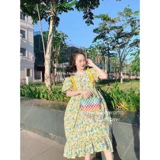 [ẢNH THẬT + VIDEO] Váy hoa đuôi cá cực tiểu thư 🌼🌼🌼