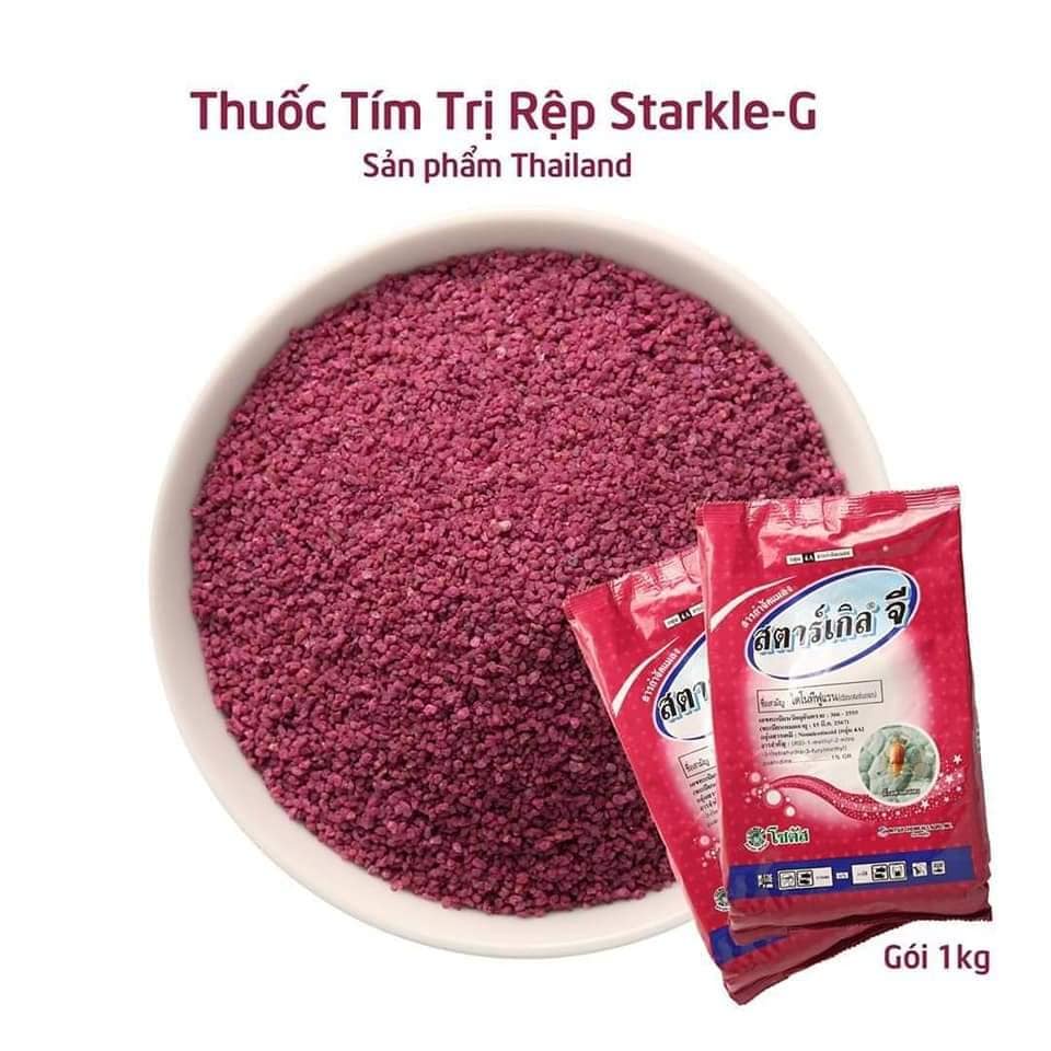 Thuốc tím trừ rệp strakle G Thái Lan ( Tách lẻ gói nhỏ)