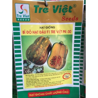Hạt giống bí đỏ hạt đậu F1