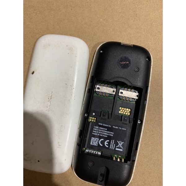 Xác điện thoại nokia ta-1034