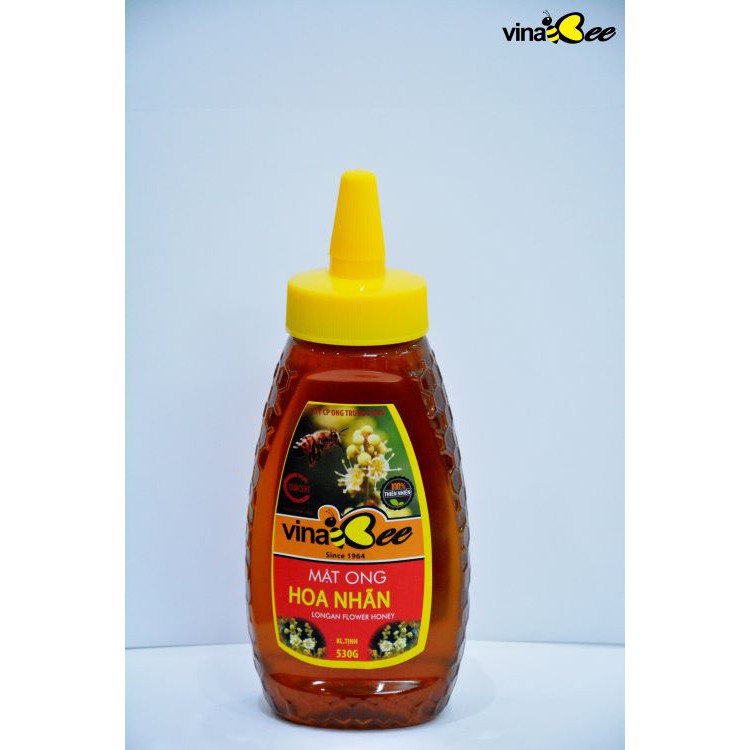 Mật ong hoa nhãn Vinabee 530gr