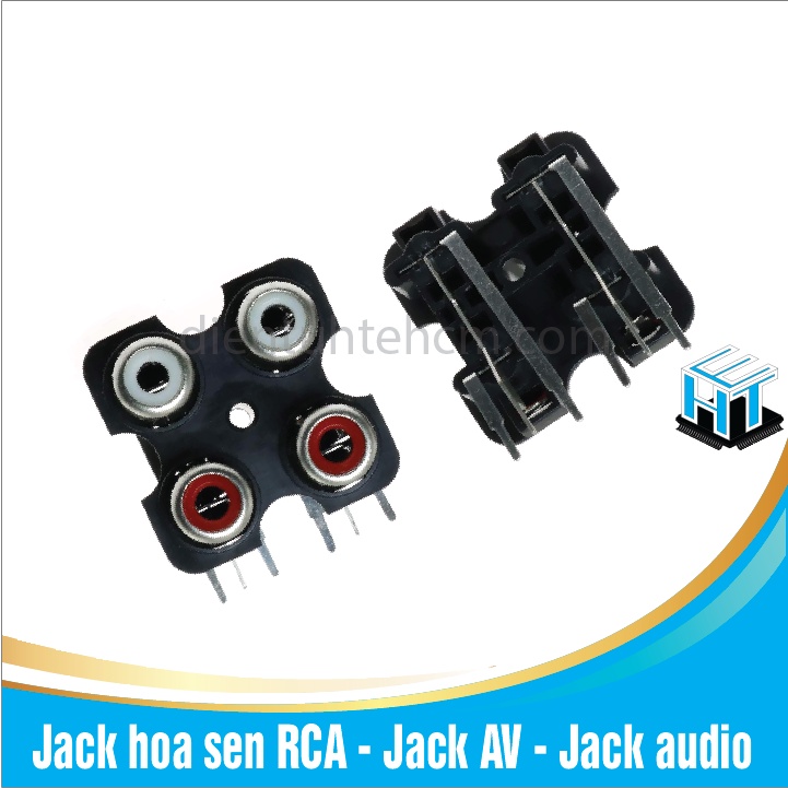 Jack hoa sen RCA - Jack AV - Jack audio