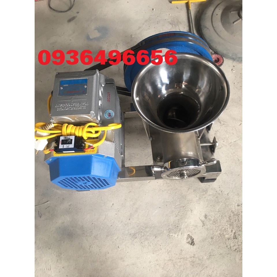 Máy xay xương, xay thịt, xay xôi làm bánh dày cối 12 inox