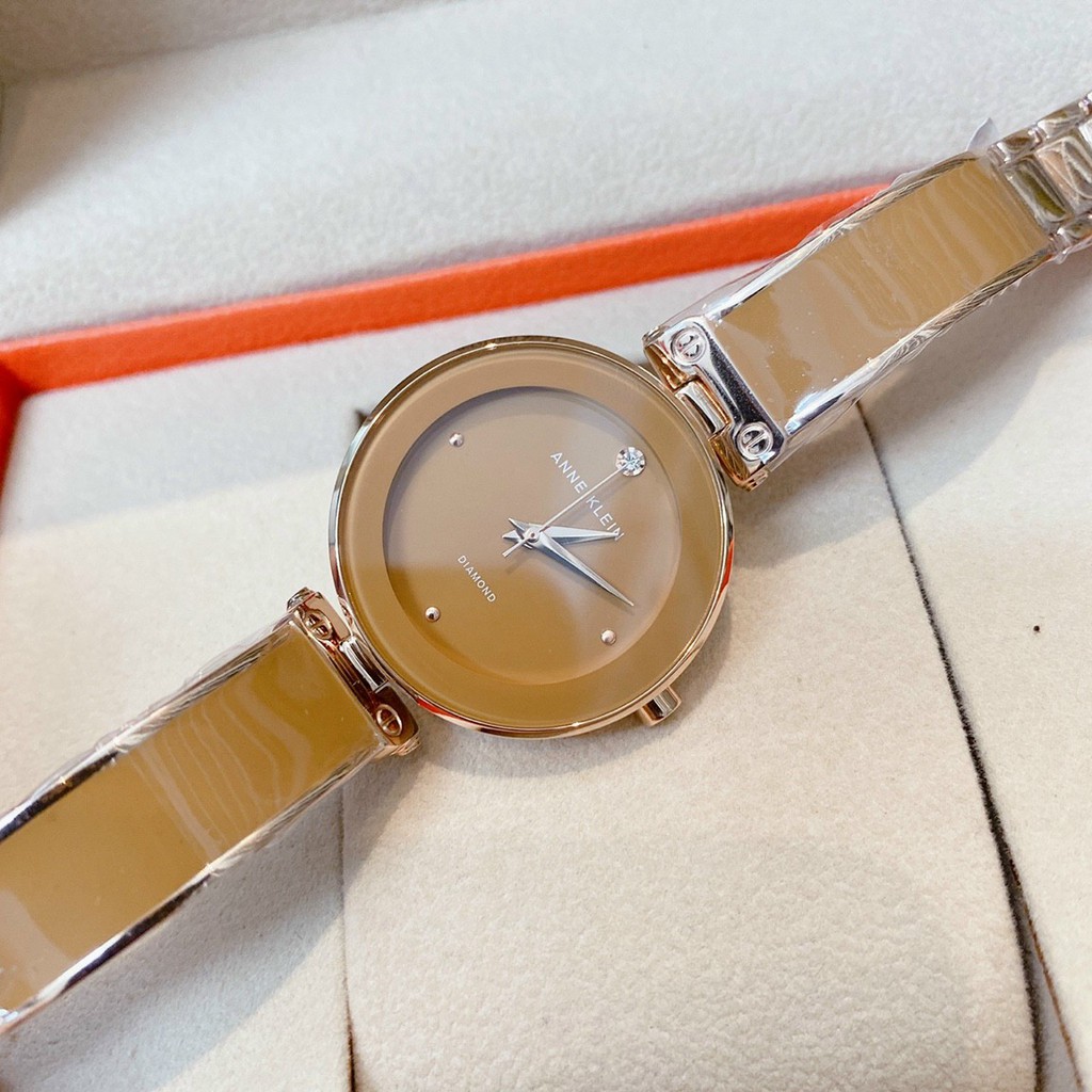 Đồng hồ nữ Anne klein AK/1980 thời trang size 34mm AK02 Fullbox