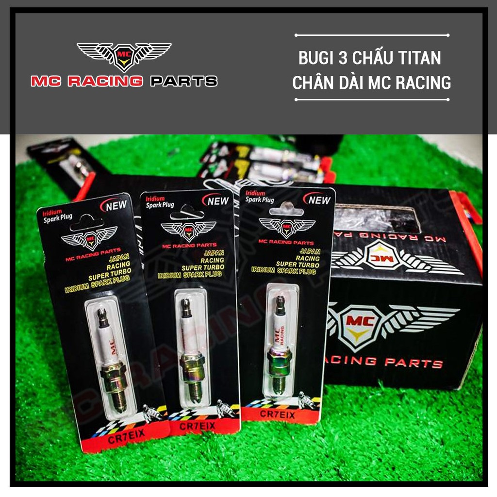 BUGI 3 CHẤU TITAN MC RACING