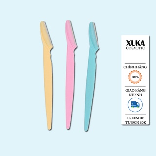 Dao cạo lông mày thép không gỉ tiện dụng Dao cạo chân mày Xuka cosmetic DC03