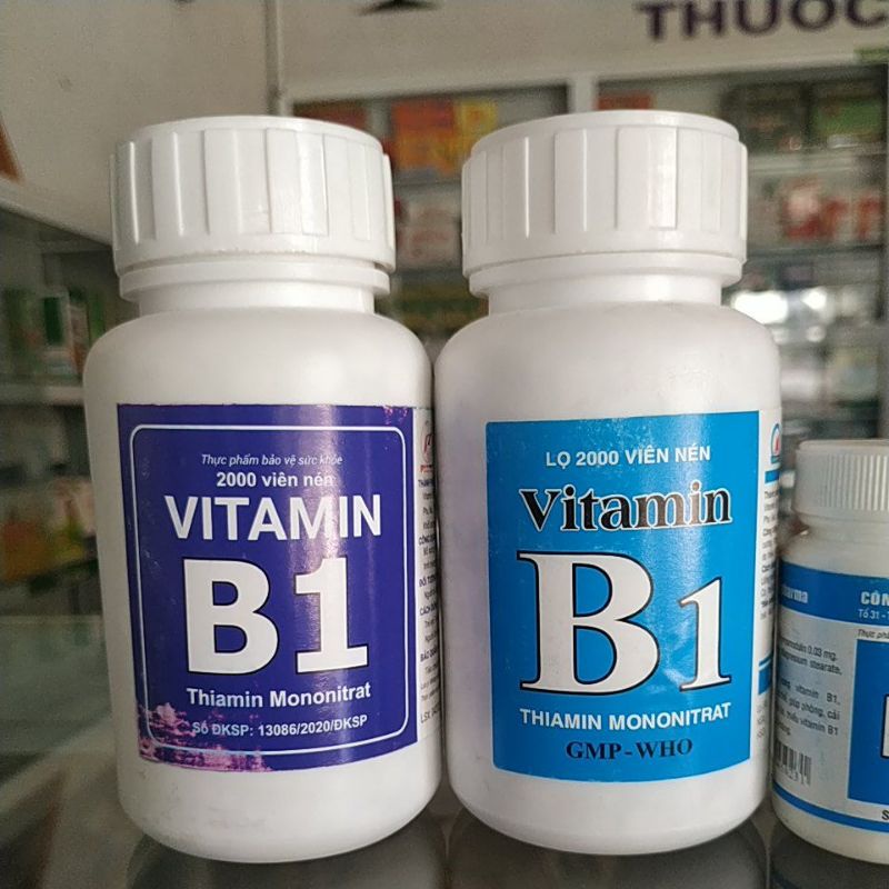 Combo 10lọ Vitamin B1 suy nhược cơ thể, đau mỏi vai gáy