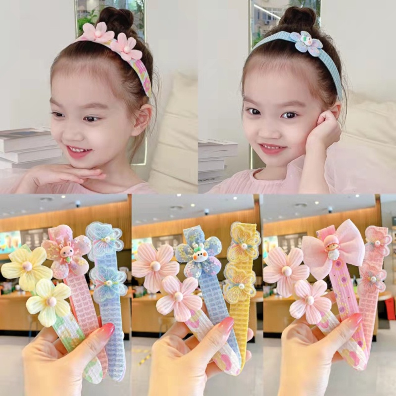 Kẹp Tóc Hình Hoa Bướm Dễ Thương Thời Trang Mùa Hè 2022 Cho Bé Gái