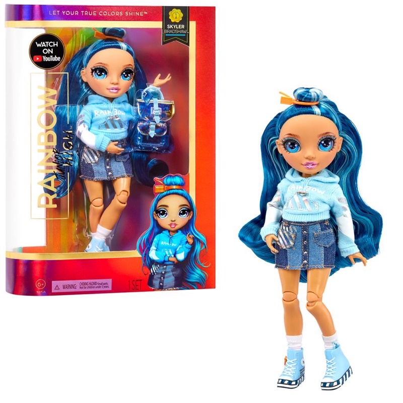 Búp bê Rainbow High nhập Mỹ full box , búp bê cầu vồng thời trang Rainbow High doll JR.