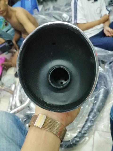 Pô xe máy Wave RS WaveA  pô móc căng gắn pass bắt pô gác chân sau