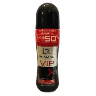 Lăn khử mùi cao cấp cho nam Romano Vip tặng 50% dung tích chai 75ml