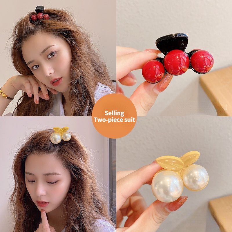 Kẹp tóc đính ngọc trai thời trang mùa hè hàn quốc dành cho nữ