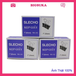 Kẹp bướm giấy Slecho kim loại nhiều kích cỡ BIGSUKA