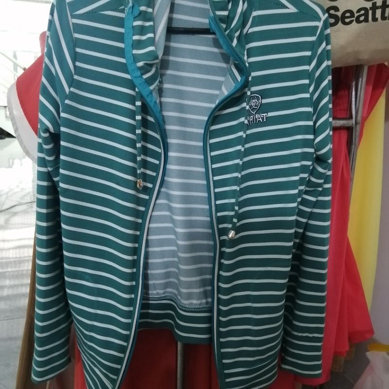 áo khoác sọc ngang size M