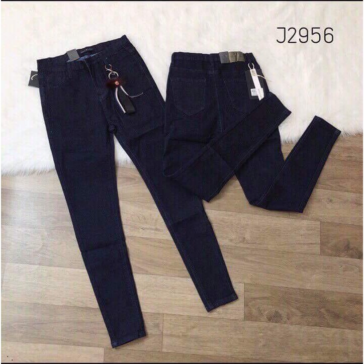 Quần Jean Nữ Lưng Cao Chất Liệu Đẹp Co Giãn XANH XƯỚC BỐ PHƯƠNG VI FASHION PV03.2 (Có Size Đại)