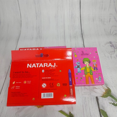 ✔️ Bút Màu Sáp Nataraj Jumpo - Màu Sáp Trẻ Em - Chứng Nhận Non Toxic