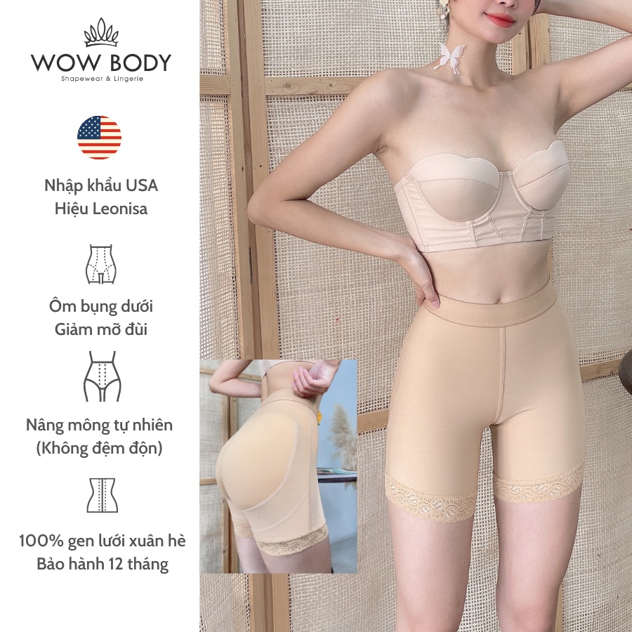 Quần nâng mông gen bụng dưới Leonisa 012983