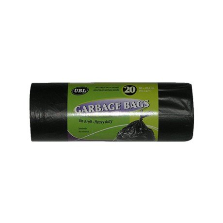 Túi Rác Cuộn Tròn Màu Đen 20 Cái Uncle Bills BC0150