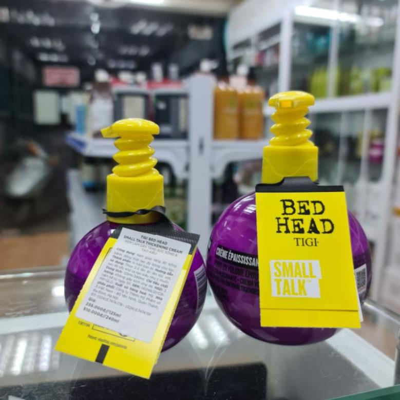 Gel giữ nếp tóc uốn Tigi Bed Head Small Talk tím 125ML - 240ml K0