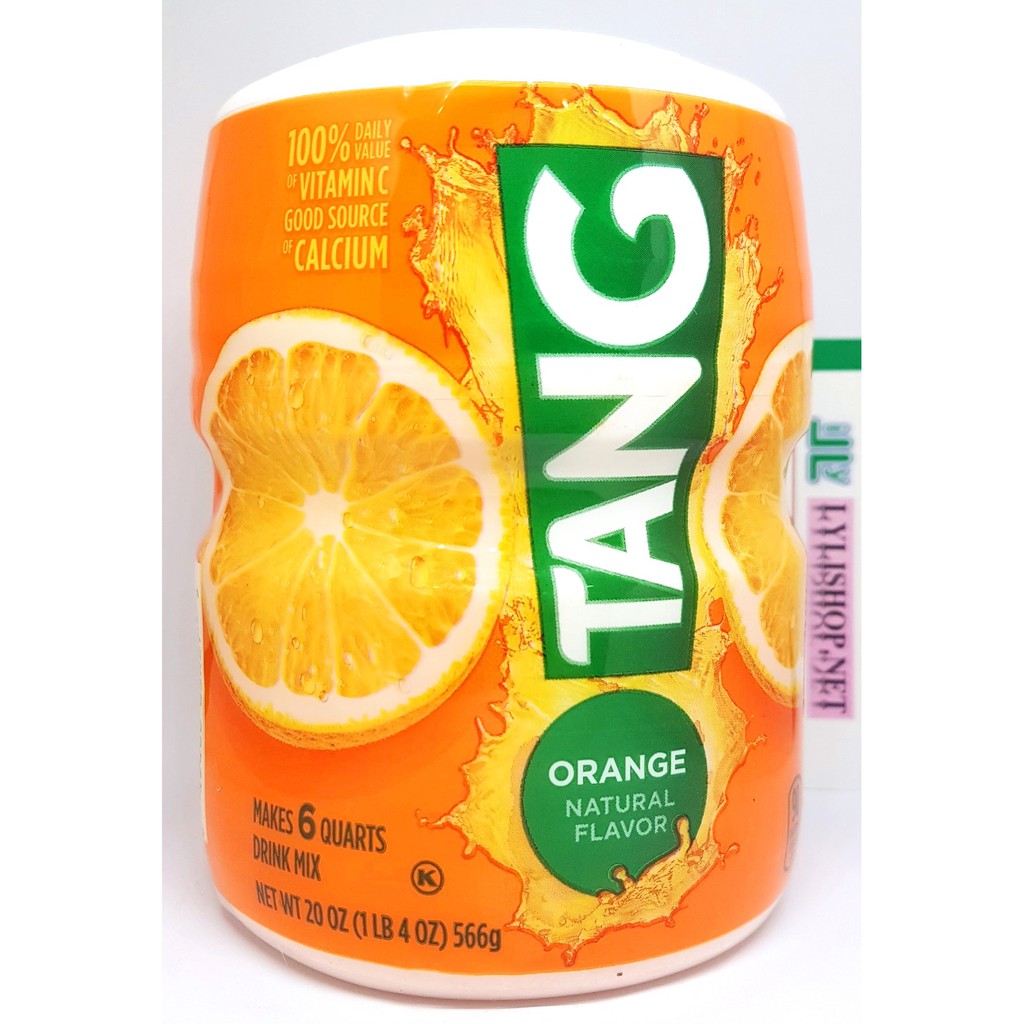 Bột Pha Nước Cam Tang Orange hủ 566g từ Mỹ