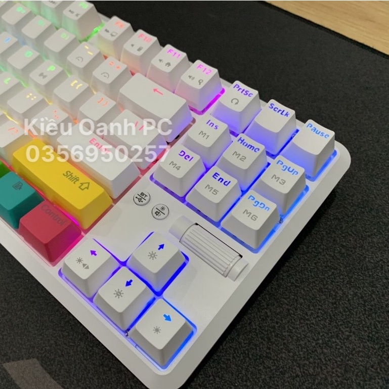 Phím cơ không dây Ajazz K870T- Bảo hành 24 tháng