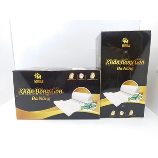 Khăn bông gòn đa năng MIRRA dùng thay khăn vải đa năng, tẩy trang, vệ sinh cho bé...