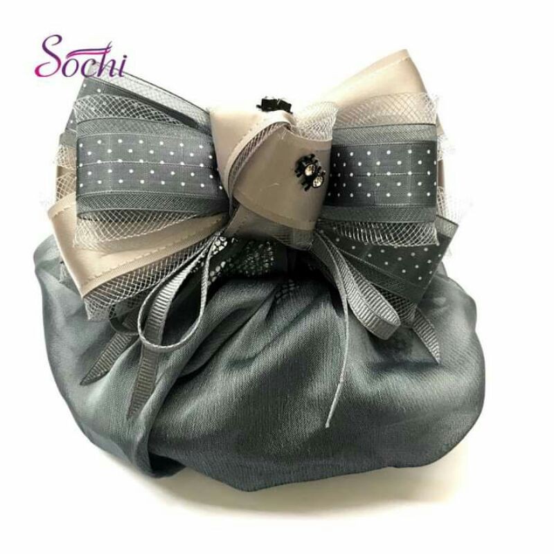 Kẹp tóc búi Thái : màu xám 🌷🌷kẹp nhẹ như không giúp chị em tự tin khi dạo phố