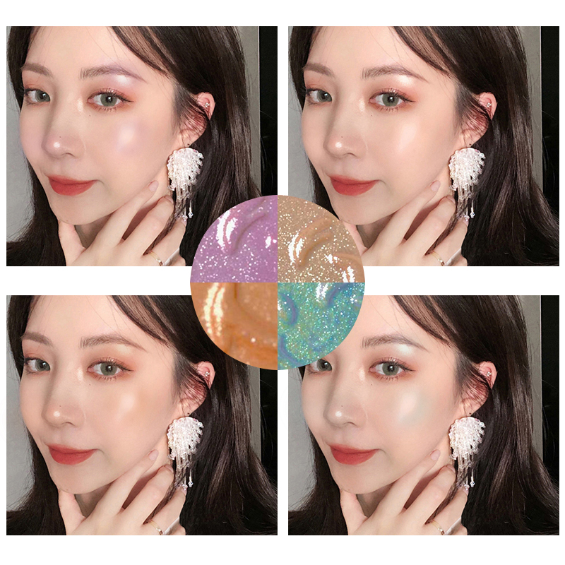 (Hàng Mới Về) Phấn Bắt Sáng Hai Màu Độ Bóng Cao Làm Sáng Tông Màu Da Dành Cho Người Mới Bắt Đầu | BigBuy360 - bigbuy360.vn