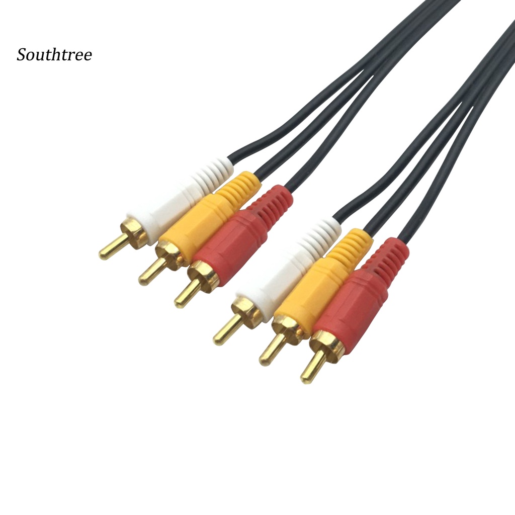 Cáp Chuyển Đổi Âm Thanh Aux 3rca Sang 3rca Mạ Điện Cho Dvd | BigBuy360 - bigbuy360.vn