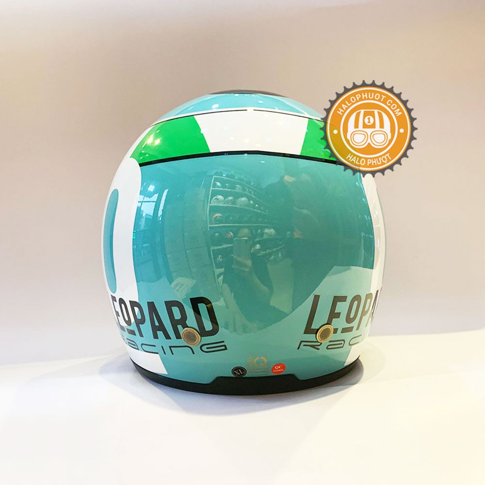 Nón bảo hiểm 3/4 kính âm Royal M139 Leopard (tặng balo rút)