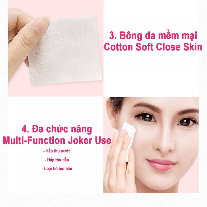 Combo Nước Tẩy Trang Và Bông Tẩy Trang Tẩy Sạch Bụi Bẩn | BigBuy360 - bigbuy360.vn