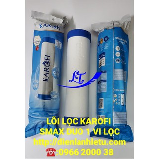 Combo bộ lõi lọc 123 - máy lọc nước karofi - hàng chính hãng
