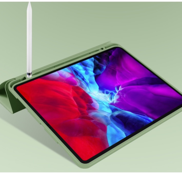 Bao da ipad gen 7/8/9 10.2 2021 có khe đựng bút