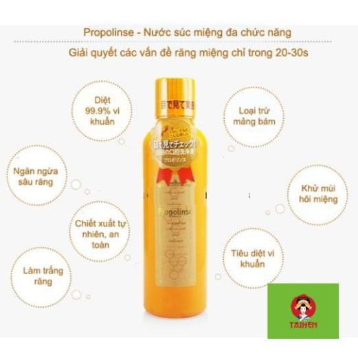 Nước súc miệng PROPOLINSE Nhật Bản 600ml