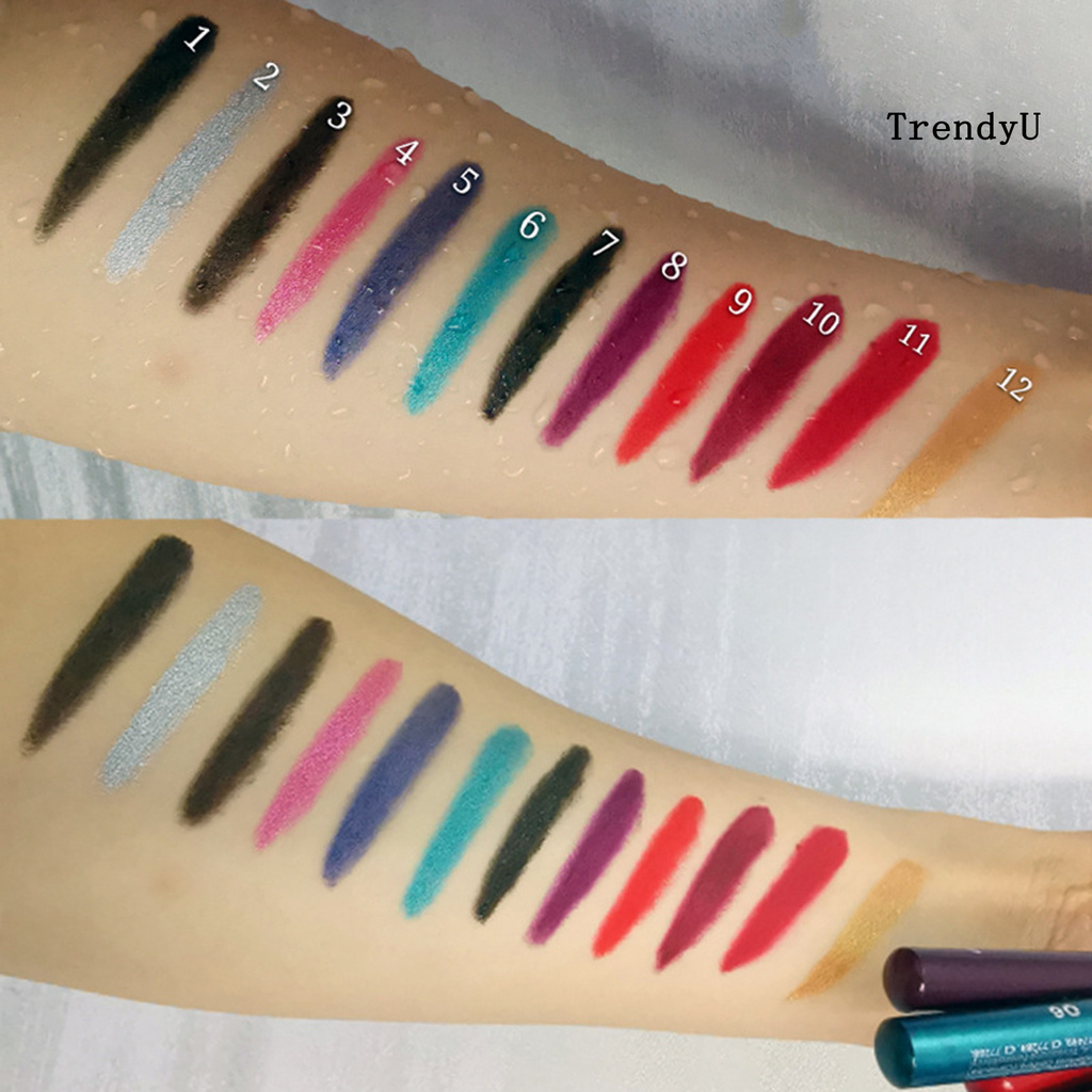 (Hàng Mới Về) Bút Kẻ Mắt Chống Nước Nhanh Khô Lâu Phai Kèm Đồ Chuốt Tiện Dụng | BigBuy360 - bigbuy360.vn