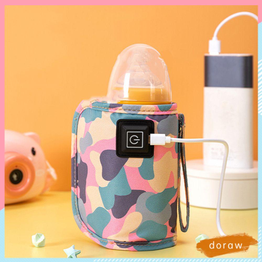 Túi Hâm Nóng Bình Sữa USB Cách Nhiệt Không Đổi Màu Cho Trẻ Em