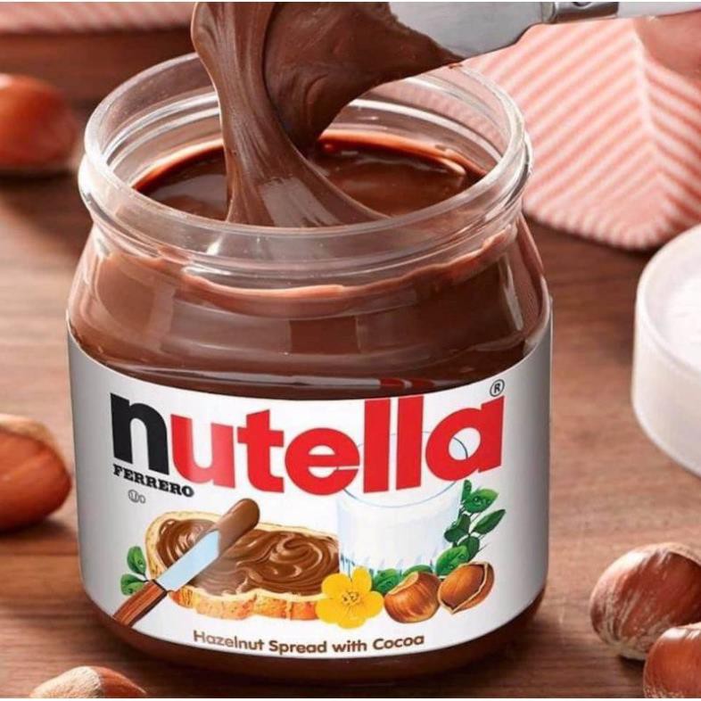 [ Hàng Mỹ] HẠT PHỈ PHẾT CACAO NUTELLA 750G hũ thủy tinh