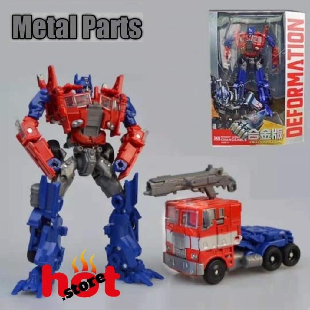 Transformers Mô Hình Đồ Chơi Robot Biến Hình Optimus Prime Kbb