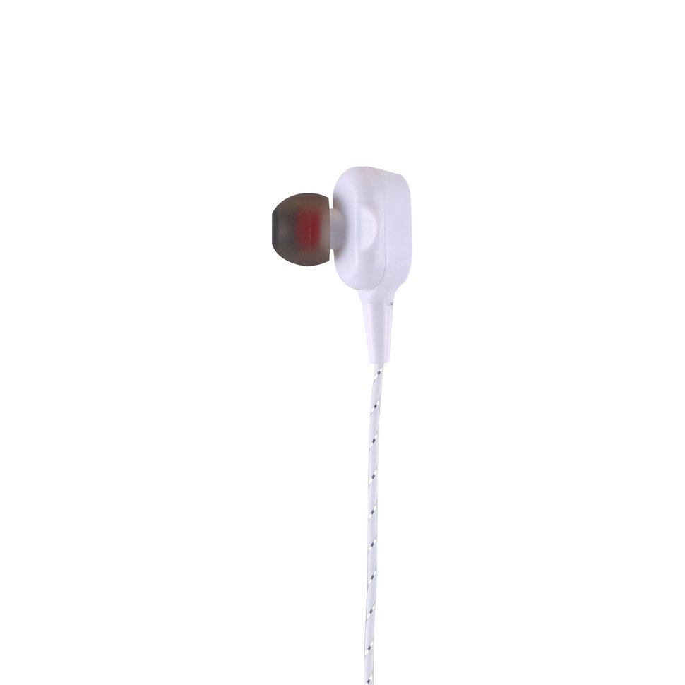 【SUN】In-Ear Double-Motion Sports Headphones Metal Subwoofer Wire Headset Headphones