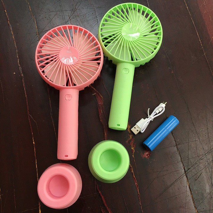 Quạt mini để bàn hoặc cầm tay Siêu dể thương | BigBuy360 - bigbuy360.vn