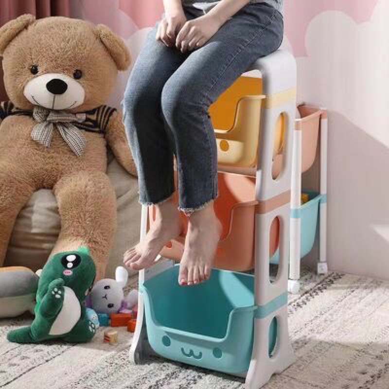 Kệ để đồ đa năng 3 tầng hình gấu
