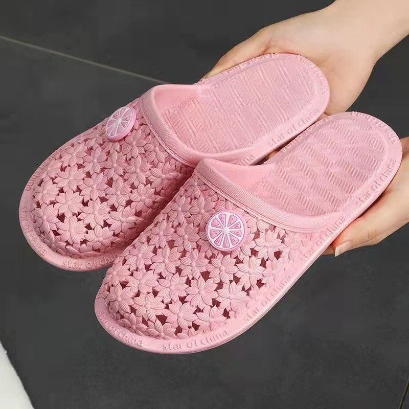 Dép cross,Dép Sục Nữ Nam duet Hàn Quốc Đi Mưa Cao Cấp Đẹp Hot Nhất 2021 Trống Trơn Trượt, Độ Bền Cao