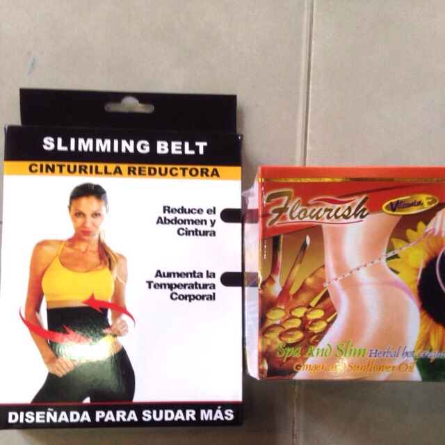 combo đai và kem Flourish gừng ớt Thái Lan