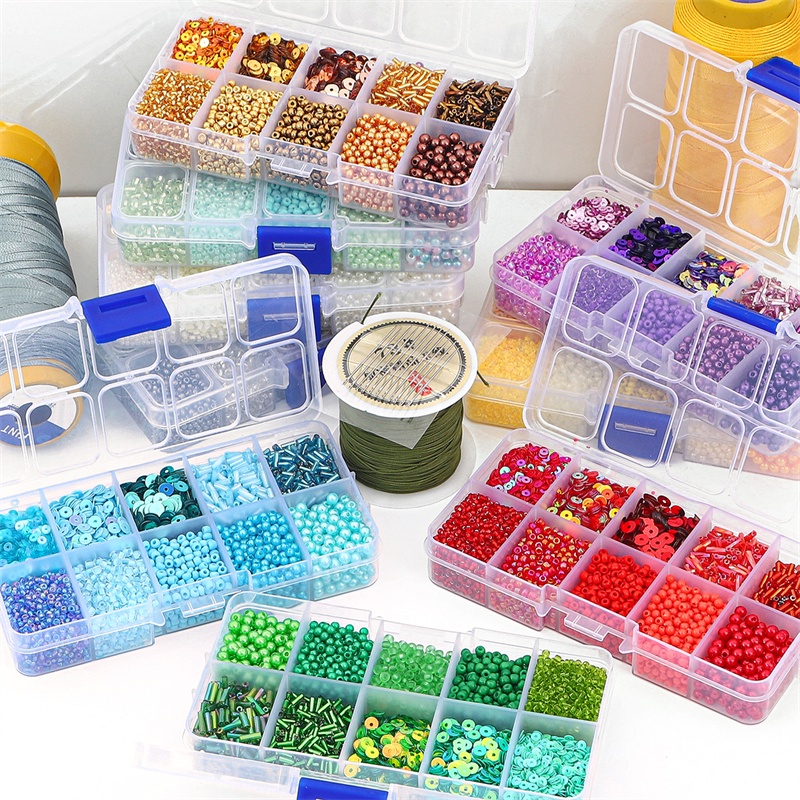 Set 12 Hạt Kim Sa Tự Làm Vòng Tay / Vòng cổ Thời Trang Xinh Xắn