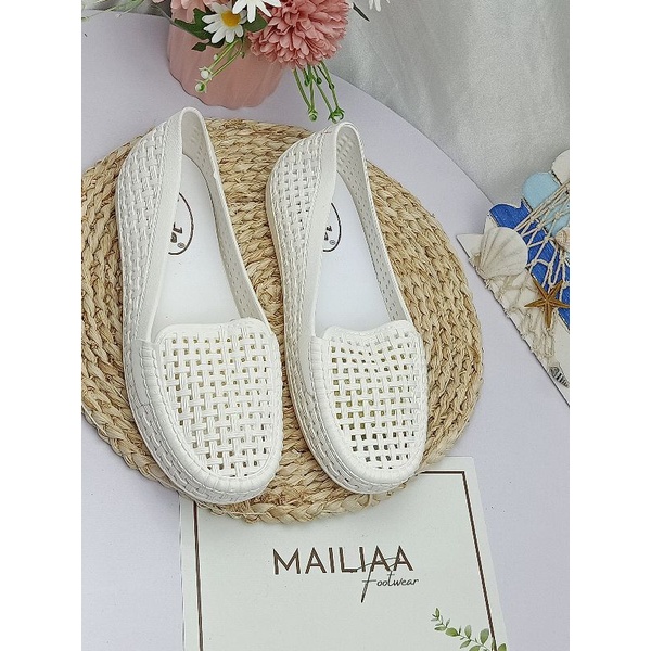 Giày búp bê nhựa đi mưa MAILIAA siêu dẻo đi cực êm