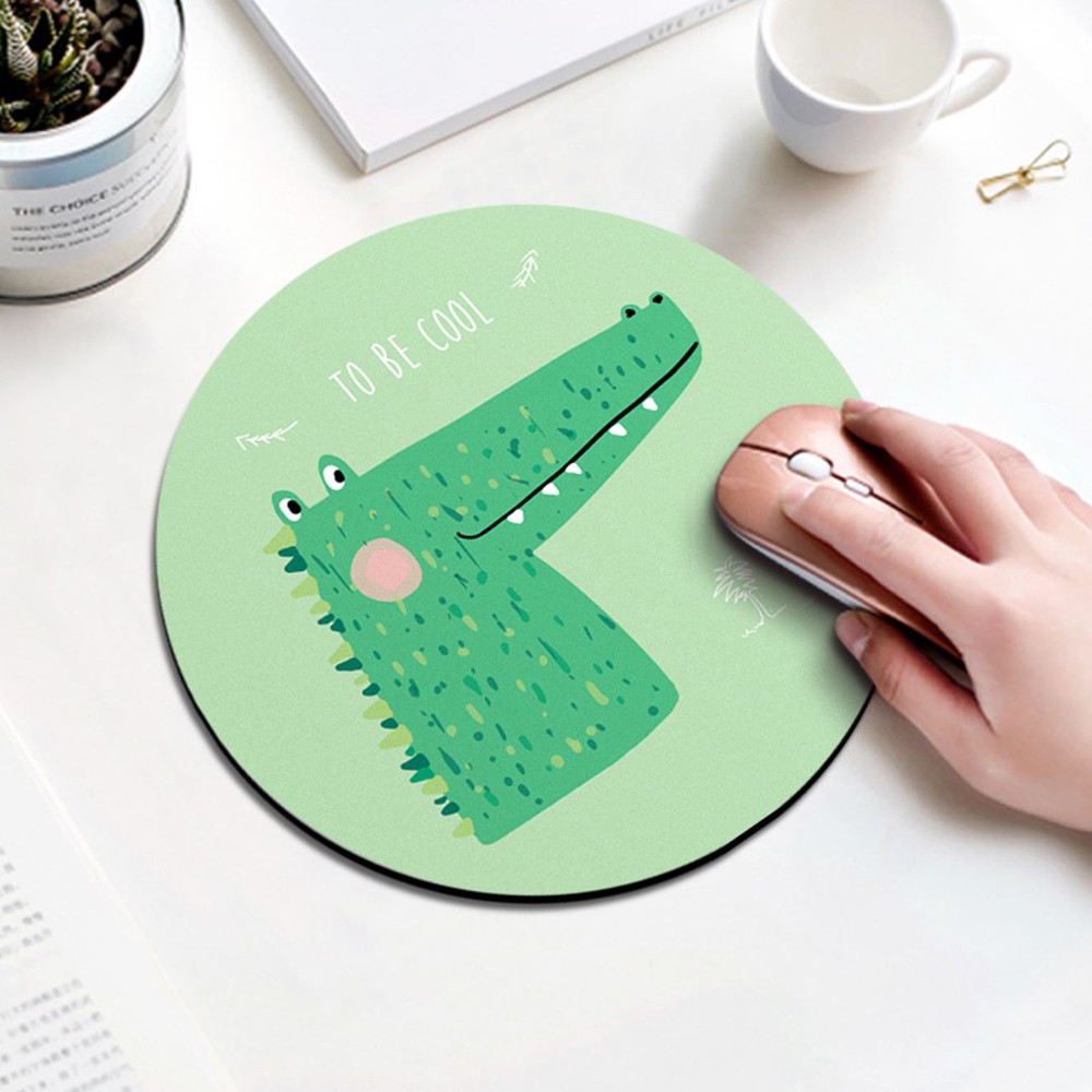 Miếng Lót Chuột Máy Tính Thiết Kế Hình Tròn Chống Trượt Tiện Dụng | BigBuy360 - bigbuy360.vn