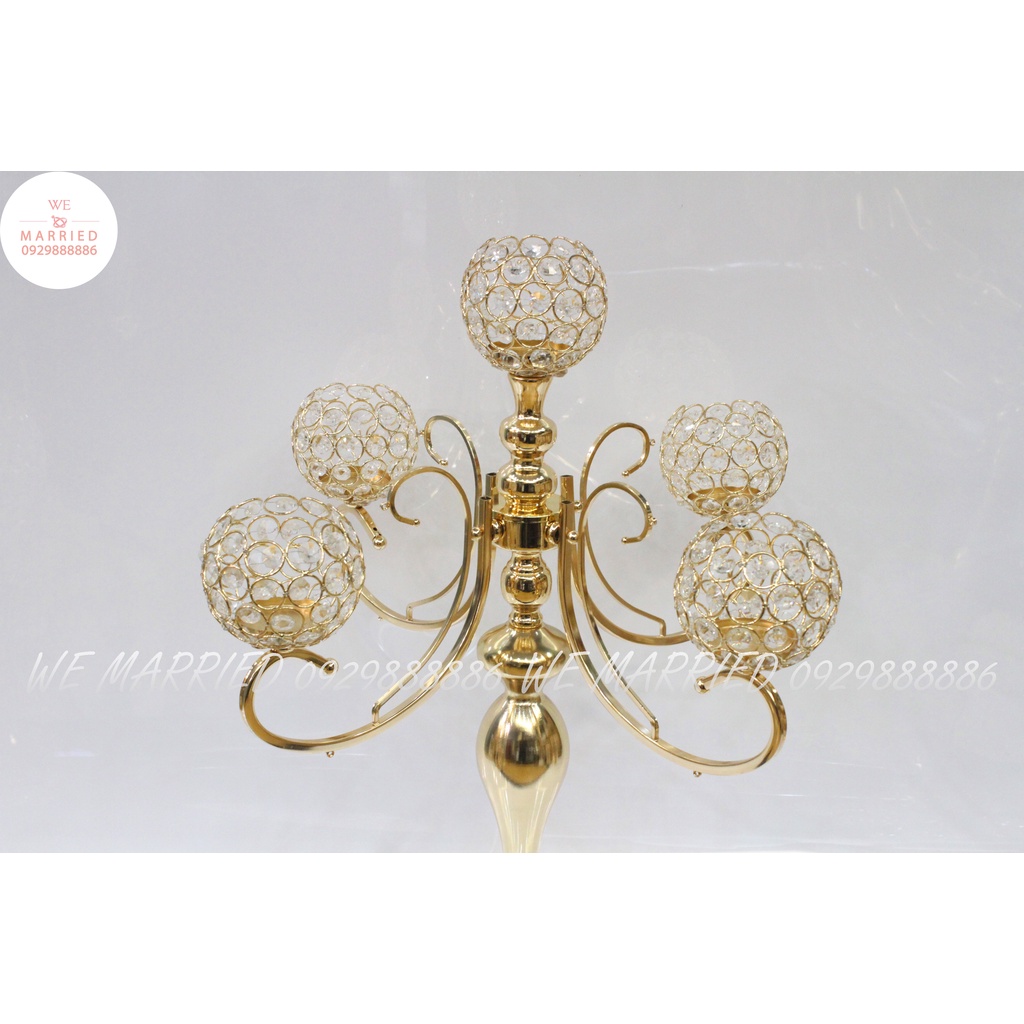 Chân nến đơn 5 đầu - CN065